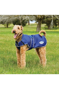 Weatherbeeta Comfitec Premier Free Duo Delux Dog Coat Parka - Dark Blue